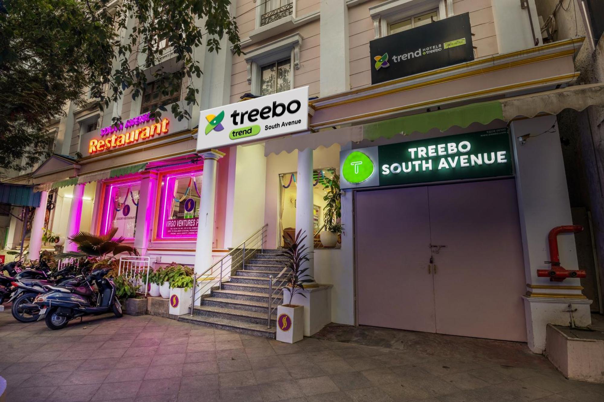 Treebo South Avenue, 700 Mts From Promenade Beach ปอนดิเชอรี ภายนอก รูปภาพ